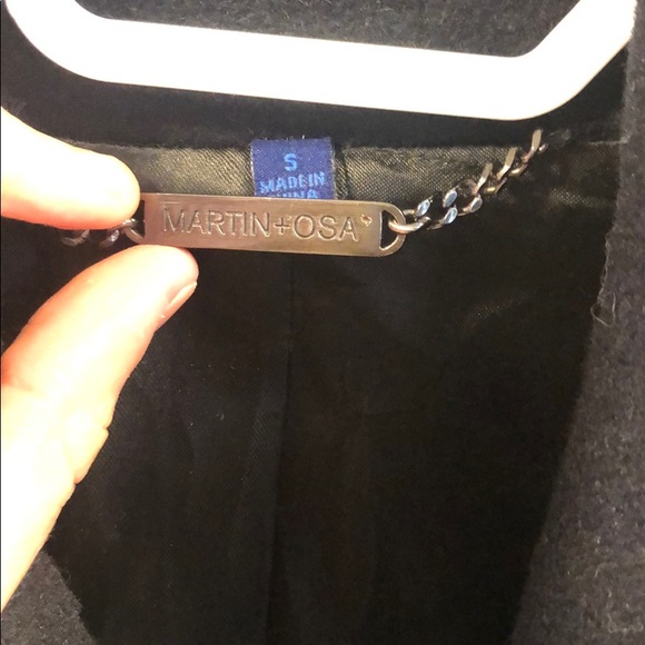 Martin & OSA Wool Pea Coat - Picture 6 of 6